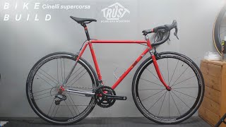 BIKE BUILD  cinelli supercorsa classic modern [upl. by Erroll]