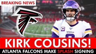 BREAKING NEWS Kirk Cousins Signing With Atlanta Falcons In NFL Free Agency  Details amp Falcons News [upl. by Conlon]