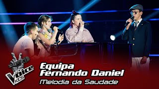 Equipa Fernando Daniel  quotMelodia da Saudadequot  Semifinal  The Voice Kids [upl. by Doley]