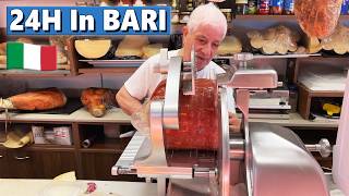 24H Of Italian Food In BARI  Ultimate Street Food Tour amp Surprises 🇮🇹 [upl. by Crutcher]