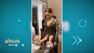 Mahalini Fitting Baju Pengantin Rencana Pernikahan Di Depan Mata  SENSASI [upl. by Aitnahc]