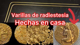 Como hacer Varillas de radiestesia en L funcionales para buscar tesoros en casa TUTORIAL 1 [upl. by Vedis]