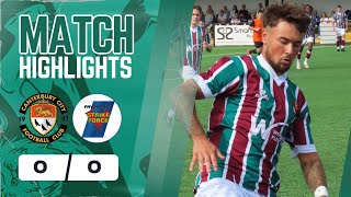 Canterbury City vs Faversham Strike Force  SCEFL Div 1  Highlights scefl canterburycityfc [upl. by Anialed]