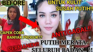 pemutih badan permanen 3x extra dosis  1 Minggu kulit jadi putih bening‼️ untuk kulit susah putih [upl. by Akinat]