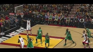 NBA 2K13  Dunking Tutorial 360 Dunks Between The Legs 360 Dunk Alleyoop To Self Dunk amp More [upl. by Johnson687]