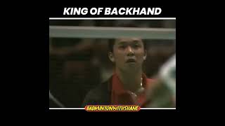 🔥 TAUFIK HIDAYAT BACKHAND SMASH 🔥 shorts [upl. by Setiram]