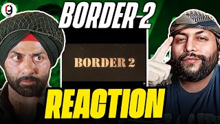 BORDER 2 TEASER REACTION  SUNNY DEOL  SONU NIGAM Reaction By RG border sandeseaatehai reaction [upl. by Retsub]