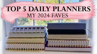 TOP 5 DAILY PLANNERS  2024 [upl. by Meares]