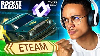 Road to Champion 1v1 avec mon nouveau skin Rocket League finito [upl. by Akeihsat]