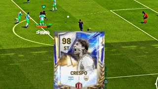 Crespo Goal fifa easports efootball [upl. by Airamalegna]