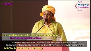 First Lady of Niger Aissata Issoufou to be Merck more than a Mother Ambassador [upl. by Dahsar]