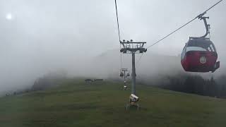 Gondelbahn Hohe Salve Bergfahrt  Skiwelt Söll [upl. by Vierno]