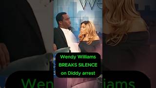 Wendy Williams breaks silence on Diddy arrest diddy DiddyArrest hollywood [upl. by Gabriel910]