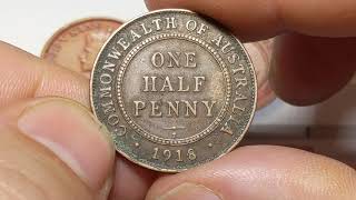 Half Penny Coins of Australia [upl. by Yelnik]