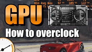 How to overclock your GPU [upl. by Dall634]