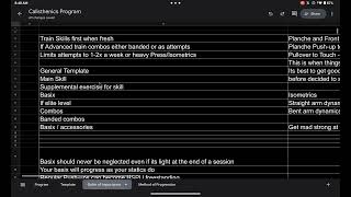 Method of Progression  Calisthenics Statics [upl. by Fahland70]