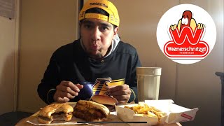 Wienerschnitzel mukbang [upl. by Folly]