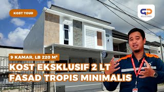 Inspirasi Kost Eksklusif Minimalis Kost Puri Dhayu UII Jogja  Portofolio Griyaprima [upl. by Ednihek]