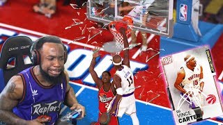 LIMITED VINCE CARTER BACKBOARD BREAKING DUNKS NBA 2K19 [upl. by Monk]