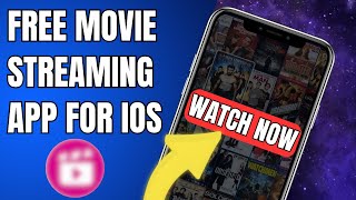 Free Movie Streaming App for iOS  App for iPhone to watch free new movies [upl. by Evania]