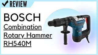 BOSCH 1916Inch SDSMax Combination Rotary Hammer RH540M Review [upl. by Cope]