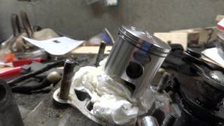 KX80 UpdateNew Piston [upl. by Garretson]