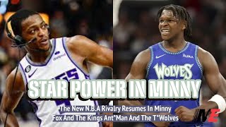 Episode1098 De Aaron Fox Takes On AntMan 1 Of The NBAs Newest Rivalries Kings At TWolves [upl. by Remark]