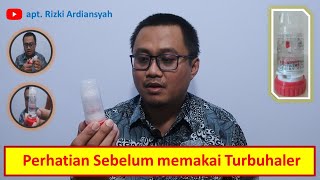 Perhatikan ini Sebelum menggunakan  Turbuhaler qna [upl. by Lesli]