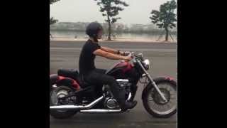 Test Ride  Honda Steed 400cc [upl. by Etteniuqna]