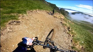 BIKE PARK Loudenvielle sous la boue  part1 [upl. by Neelhsa]