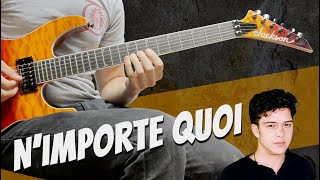 Nimporte Quoi  Éric Lapointe  Solo de guitare avec partition [upl. by Golden]