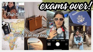 What’s in my travel bag 🧳  Aakritisharmavlogs [upl. by Utham]