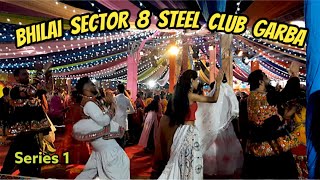 Bhilai Sector 8 Steel Club Garba  Series 1  Vithal Vithal Vithala Hari Om Vithala Dj Remix Song [upl. by Arlana]