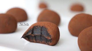 2 Ingredient Chocolate Truffles Recipe  Condensed Milk Chocolate Truffles  Top Tasty Recipes [upl. by Annaeg]