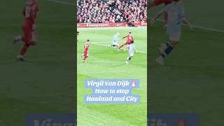 virgil vandijk haaland liverpool manchestercity mancity liverpoolfc goal shorts [upl. by Pauly]