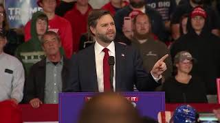 FULL VIDEO JD Vance Rally in La Crosse Wisconsin Nov 4 [upl. by Elamef]