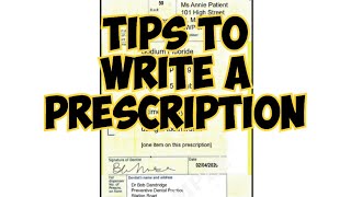 How to write a prescription 🙄 [upl. by Hulton436]