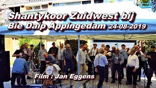 Shantykoor Zuidwest Bie Daip Appingedam 24 08 2019 [upl. by Polky]