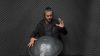 Soul Drum Pro  Scale F Low Equinox 14  Handpan Player Jozias De León [upl. by Pessa]