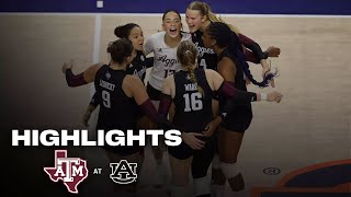 Highlights Texas AampM 3 24 Auburn 1 [upl. by Uthrop]