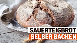 Frisches Bauernbrot backen Landwirtin verrät ihr Rezept vom Hof [upl. by Ahseekal]