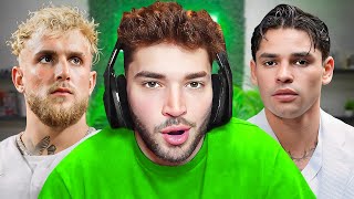 Adin Ross Jake Paul amp Ryan Garcia Discuss Recent Allegations [upl. by Loredana680]