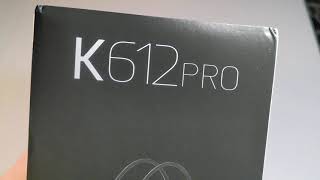 AKG K612 Pro  Unbox great crisp detail [upl. by Esenej]