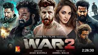 War 2 Full Movie Hindi Dubbed 2024 Latest South Update  Jr Ntr  Hrithik Roshan  Latest Movie [upl. by Alicec]