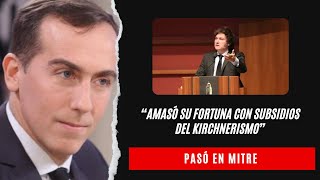 Hugo Alconada Mon sobre su investigación al papá de Milei quotCon subsidios del kirchnerismoquot [upl. by Laktasic]