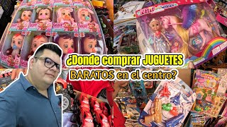 Juguetes baratos en el centro de la CDMX 🧝‍♂️🧌 ¿Donde comprar JUGUETES BARATOS en el centro [upl. by Ronile]