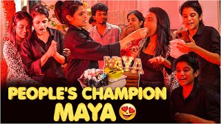 Loveஆ Proposalஆ பண்ணுறீங்க  Maya amp Poornima Celebration🥳 Bigg Boss 7 Tamil  Nixen  Akshaya [upl. by Ecineg]