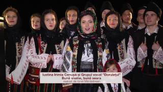 🎅 Iustina Irimia amp grupul vocal „Dorulețul”  Bună vreme bună seara colind [upl. by Bernat]