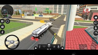 Oil Truck Transport Simulator  Android Games 2025  Blue Android Games [upl. by Kramal]