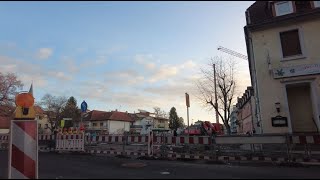 2024 01 25  Wiesloch ein Sommeralbtraum Teil 6  Baustelle Ringstrasse [upl. by Nnywg]